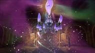 Chandelure Mega Evolve during the fight (Image via The Pokemon Company || YouTube/JT11 Games)